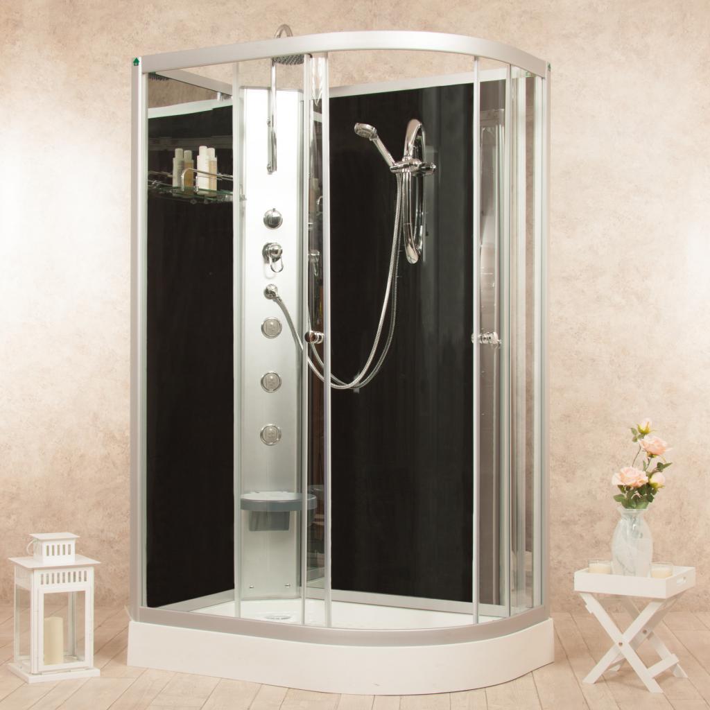 Box Doccia Idromassaggio Atene Panorama 120x80 Sinistra Completo