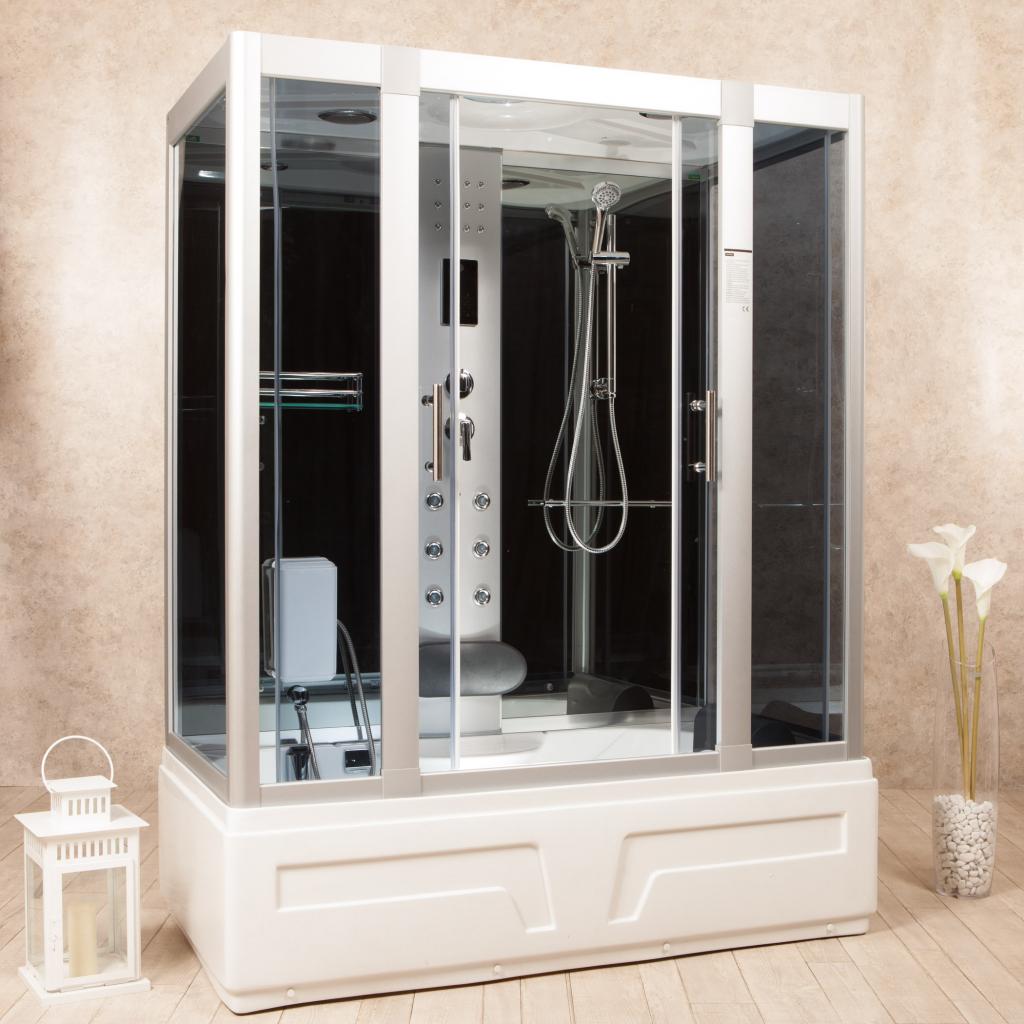 Doccia Idromassaggio con Vasca PoloNord 160x85 Sauna, Bagno Turco