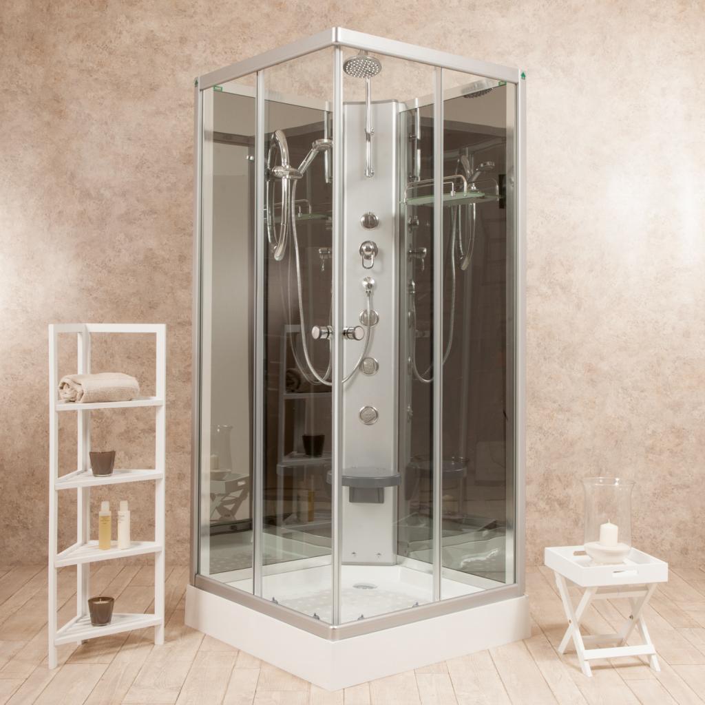 Indy 90x90 Box Doccia Idromassaggio Multifunzione