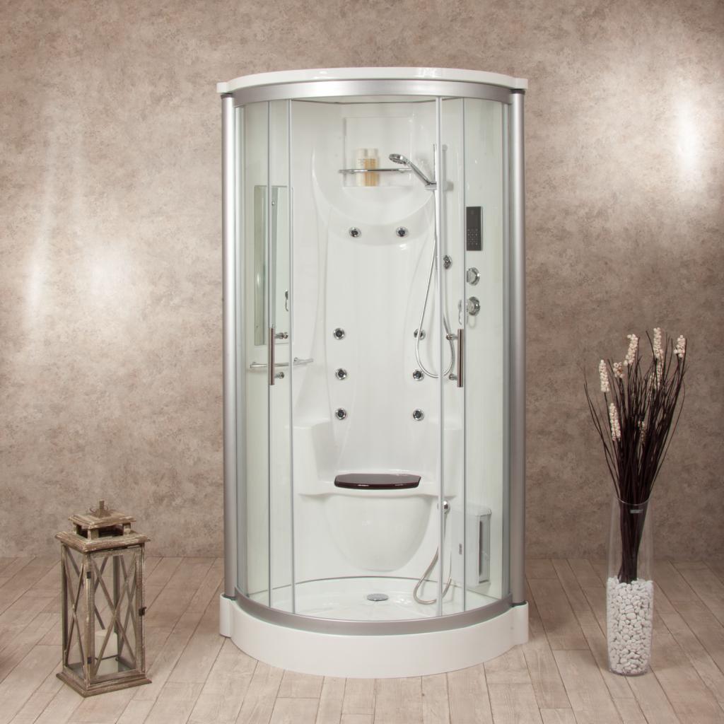 Lounge 90x90 Box Doccia Idromassaggio Multifunzione