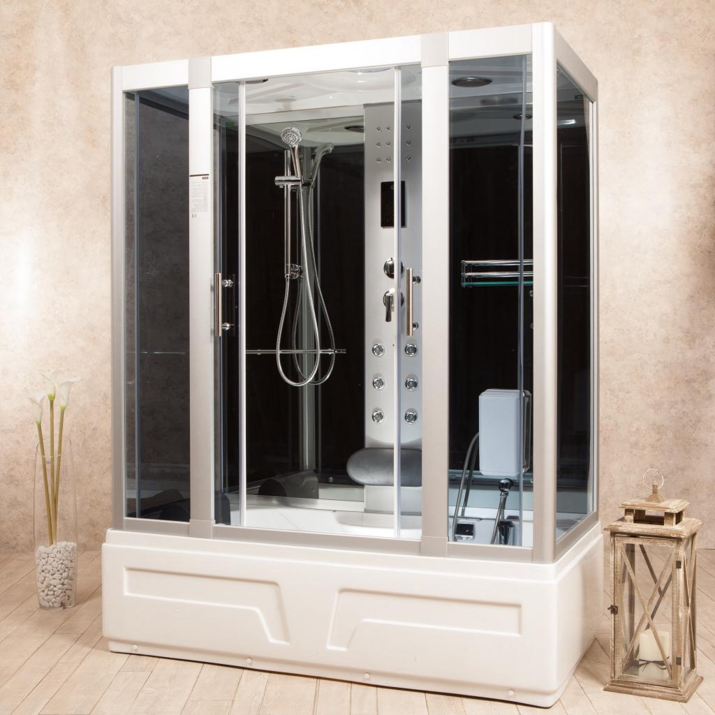 Doccia Idromassaggio con Vasca Bluworld 150x90 Completo Multifunzione