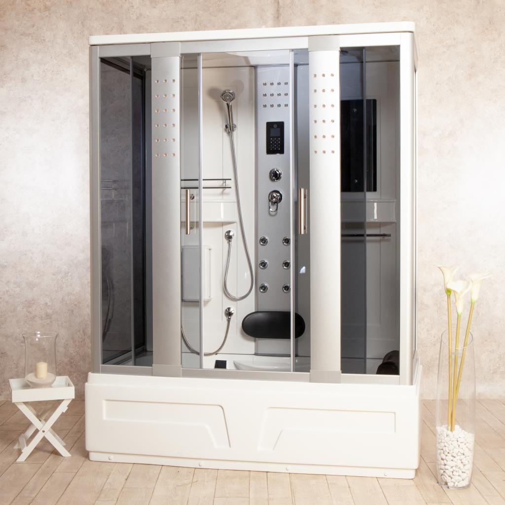 Doccia Idromassaggio con vasca Reality 160x85 Completa Multifunzione