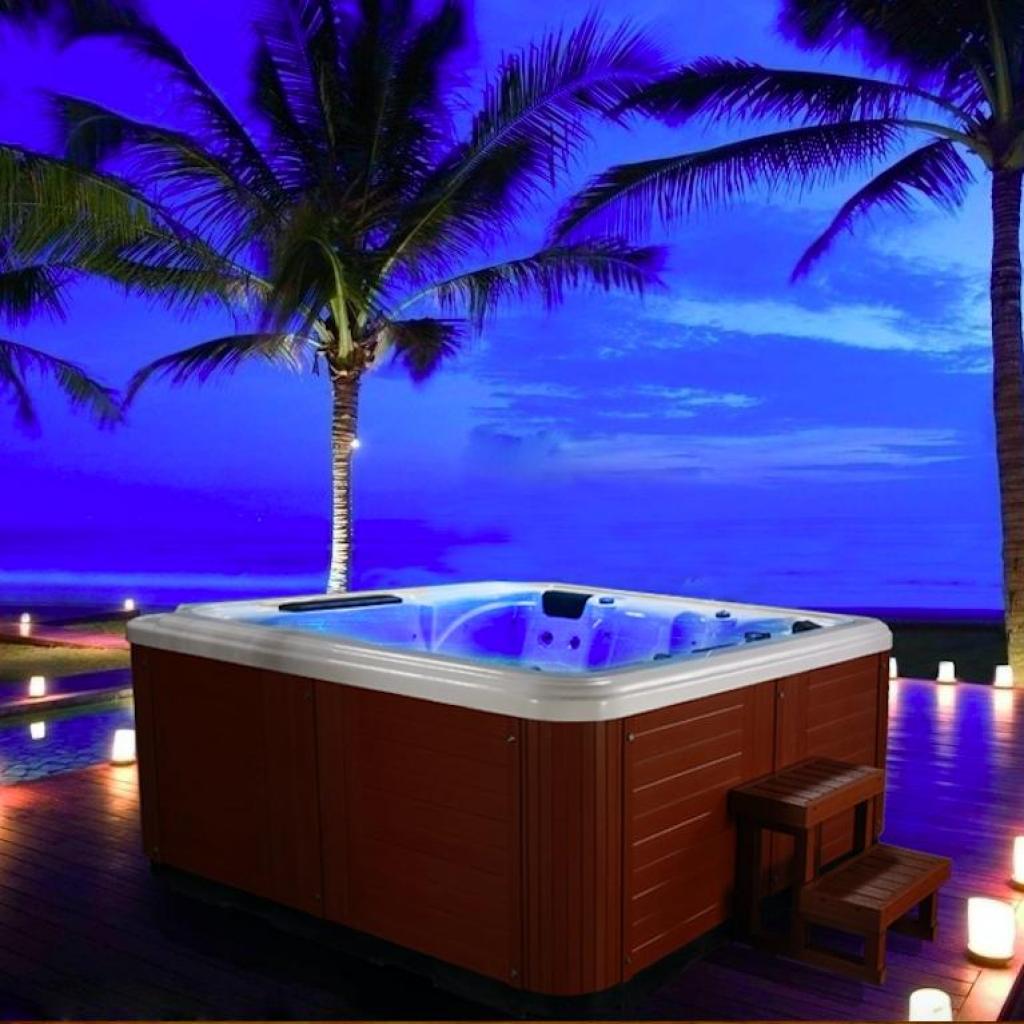 Minipiscina Vasca Idromassaggio SPA Zen Eco da Esterno 220x220 cm