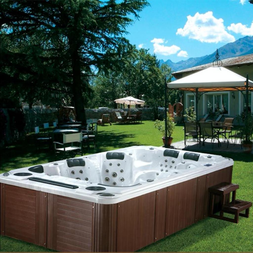 Minipiscina Vasca Idromassaggio Spa Millionaire Da Esterno