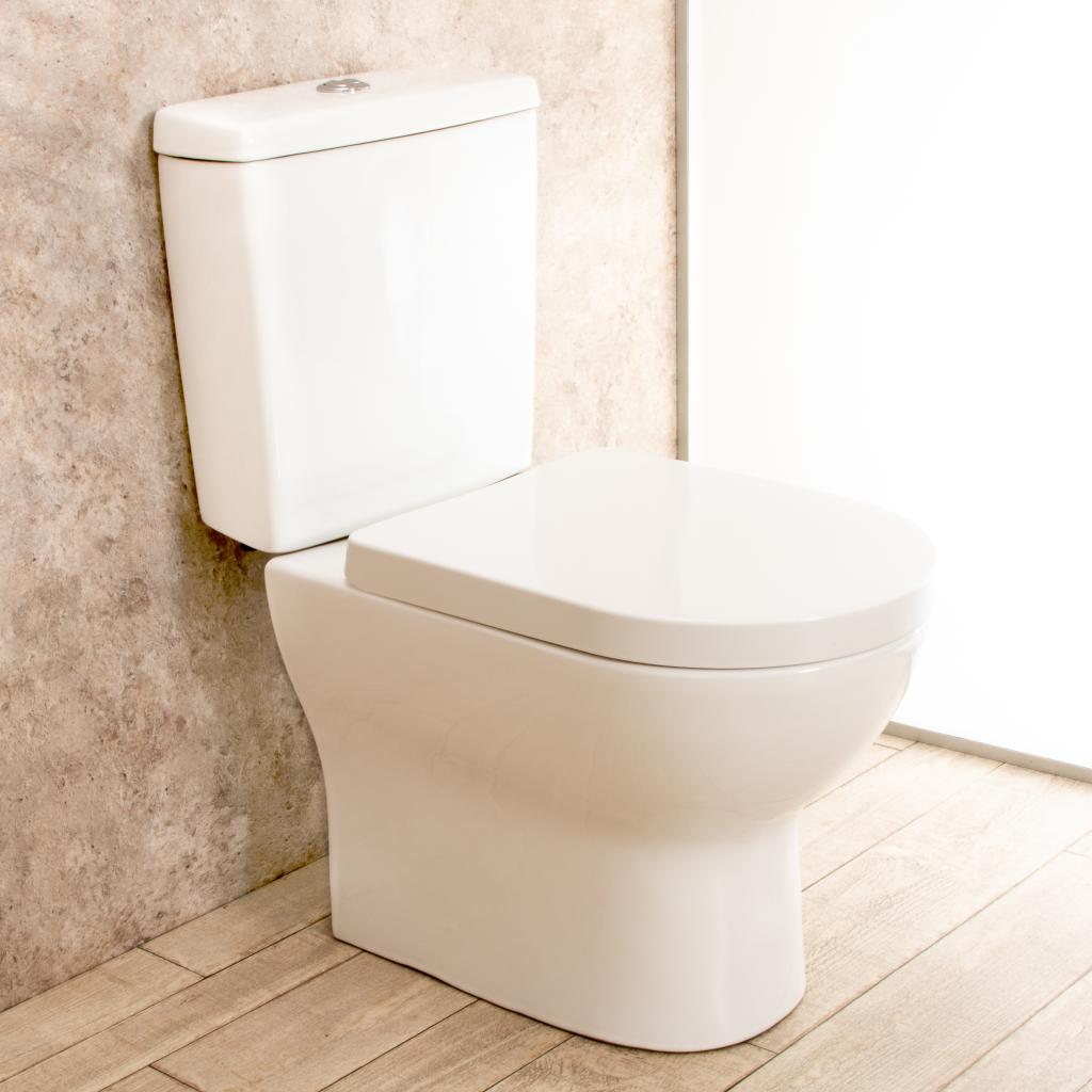 WC con Cassetta Esterna Comfort con lo Scarico a Muro L38xP70xA79cm