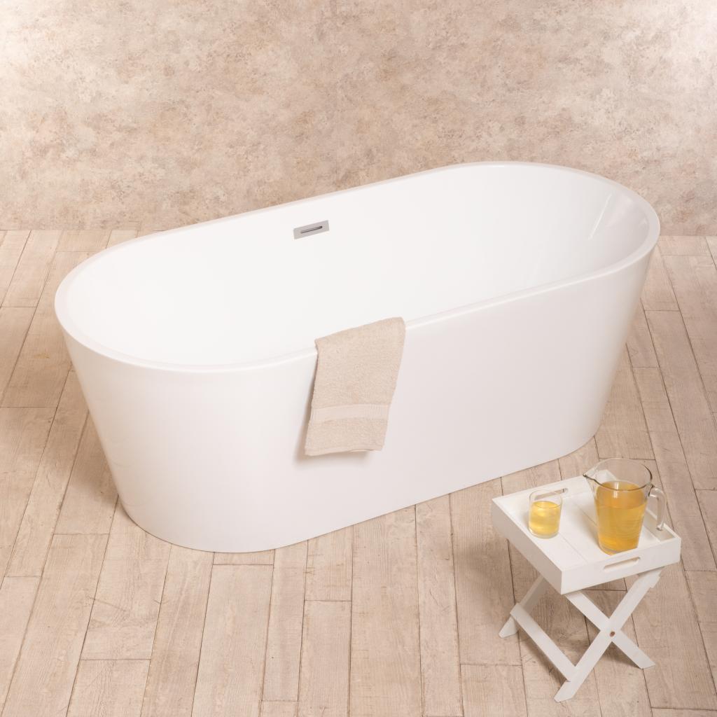 Vasca da Bagno Freestanding Fantasy Design 170x82 cm