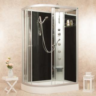 Box Doccia Idromassaggio Atene Panorama 120x80 Destra Completo