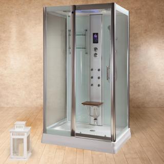Box Doccia Idromassaggio Elegant 120x90 Sauna, Bagno Turco