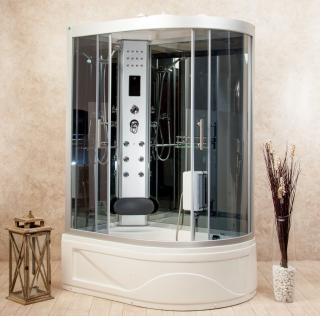 Box Doccia Idro con Vasca Florence2 115x90 Sinistra sauna, Bagno Turco