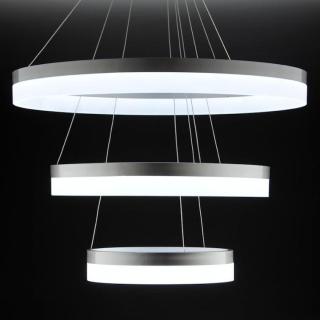 Lampadario a Sospensione Led Circle 3T Moderno di Design