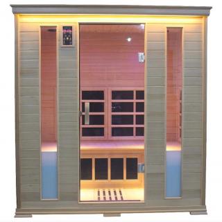 Sauna Infrarossi Finlandese Luxury Eco 188x148 cm