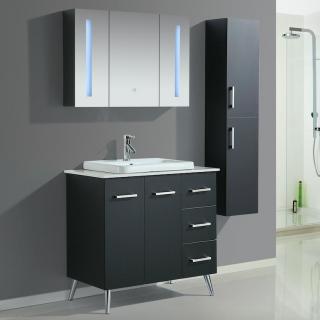 Mobile Arredo Bagno Space England 120 cm Moderno + Colonna Arredo