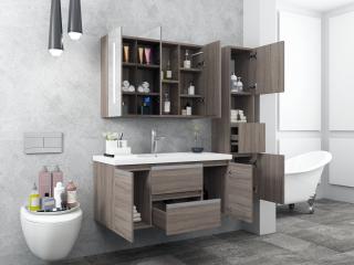 Import For Me Mobile Arredo Bagno Venice 90 cm Spazioso Colonna Arredo
