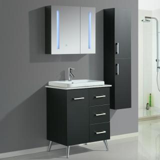 Mobile Arredo Bagno Space England 80 cm Moderno + Colonna Arredo