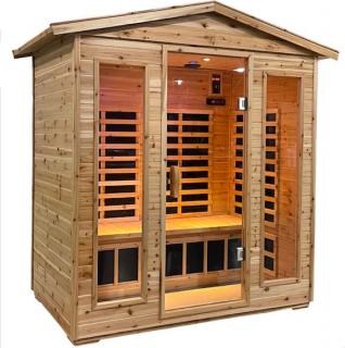 Sauna Infrarossi Finlandese Ortisei da Esterno 180x120 cm