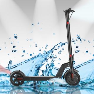 Monopattino Elettrico da 350W Resistente all'Acqua Pieghevole Ruote 8.5